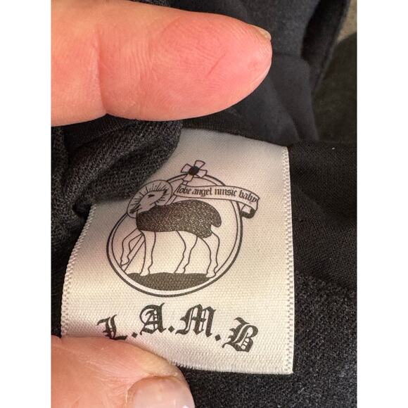 L.A.M.B. Vintage Charcoal Gray Wool Blend Dress Pants 0 2008 Collection - Picture 8 of 9